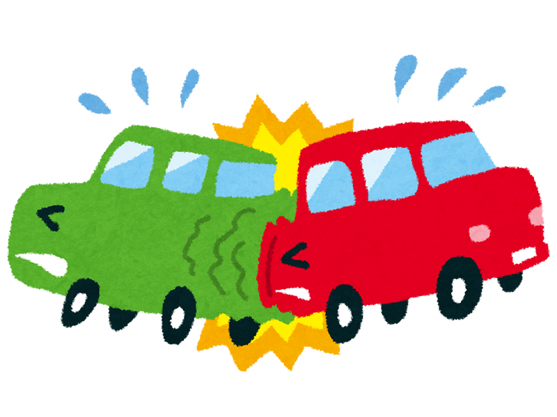 自動車の保険_イラスト